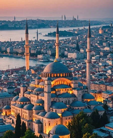 The Blue Mosque in Istanbul, Turkey