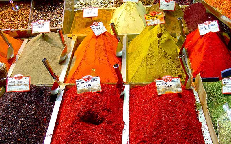 Spice bazaar Turkey