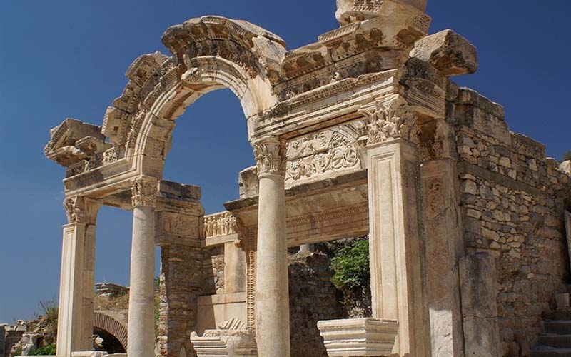 Temple of Hadrian in Ephesus