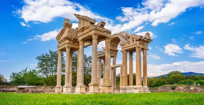 Aphrodisias ancient city in Turkey
